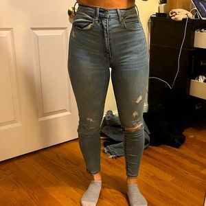 Abercrombie Ultra High Rise Super Skinny Jean- Size 26S